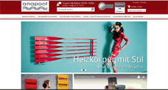 Desktop Screenshot of anapont.eu